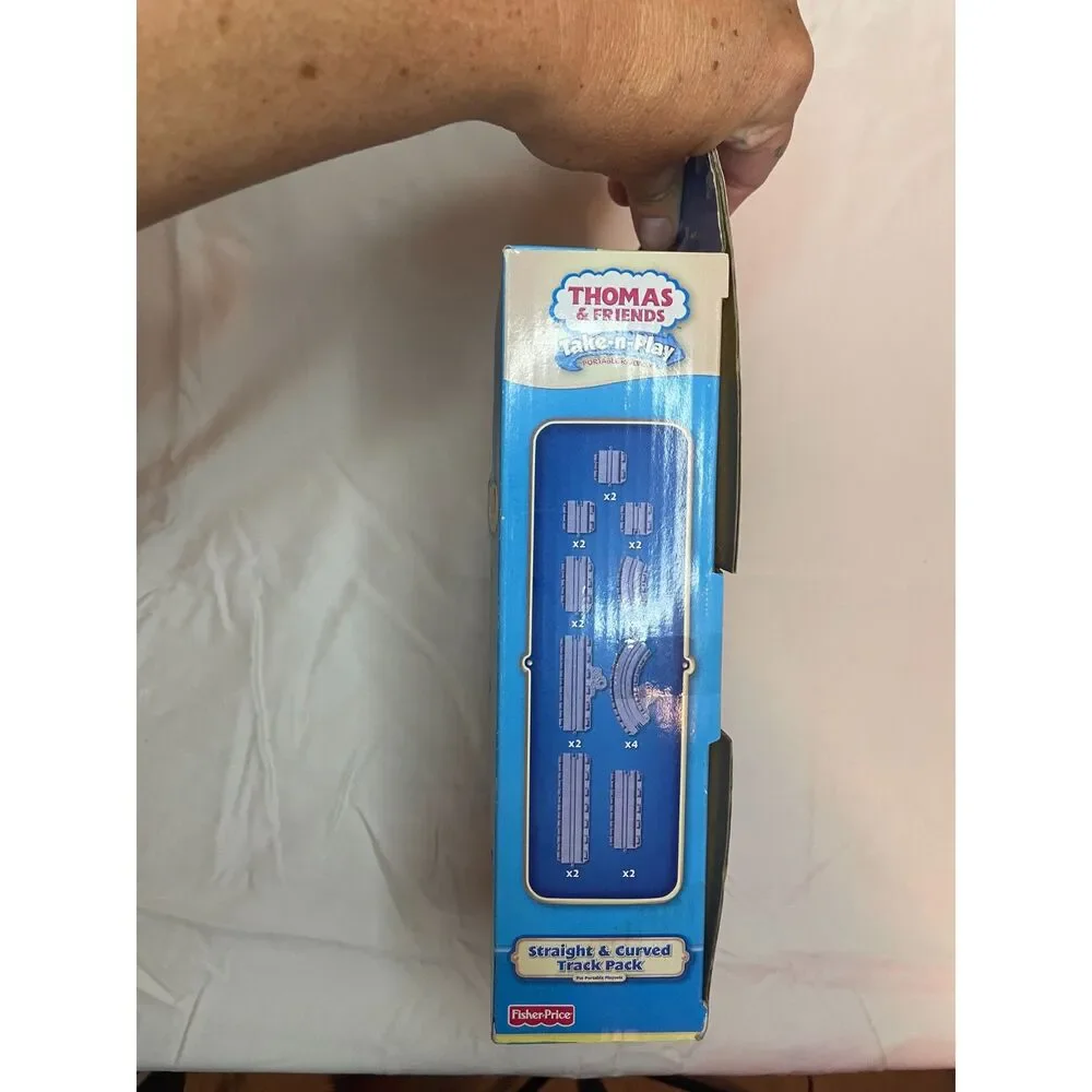 Fisher-Price Thomas & Friends Take-n-Play Straight and Curved Track Pack- NIB
